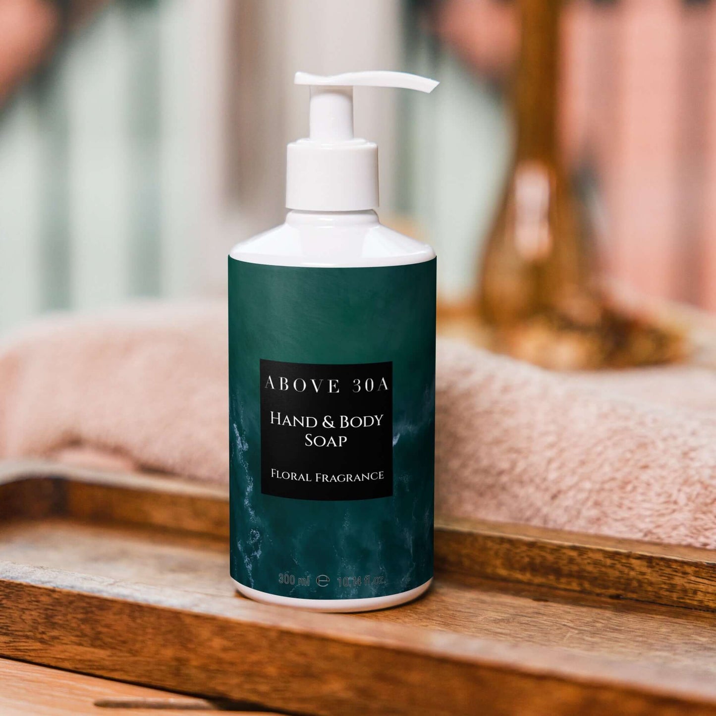Floral Hand & Body Soap.