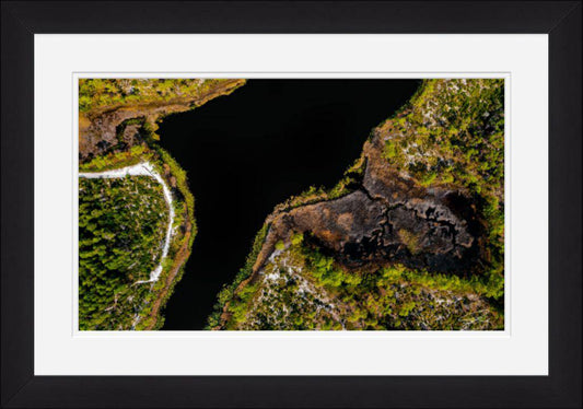 The Depth of Grayton - Framed.